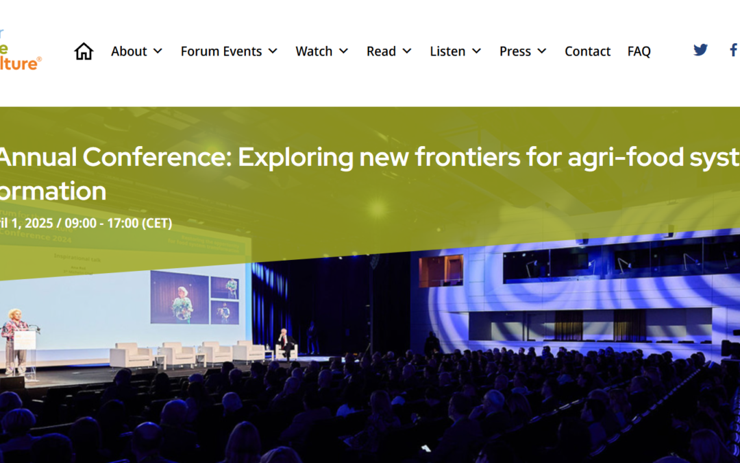 Forum for the Future of Agriculture (ForumforAg) Annual Conference