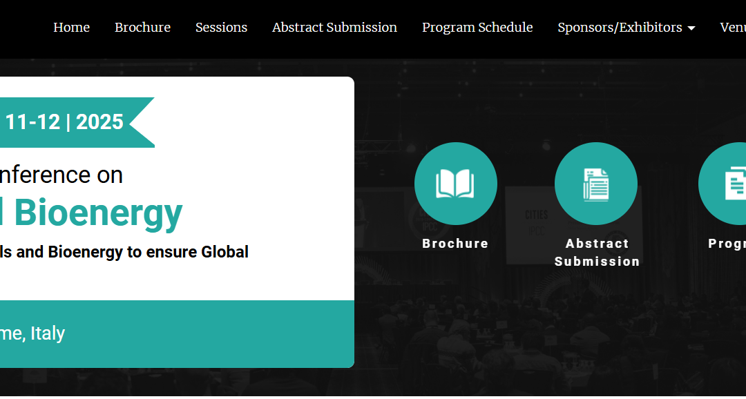 6th International Conference on Biofuels and Bioenergy