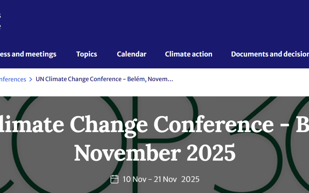 UN Climate Change Conference – COP 30