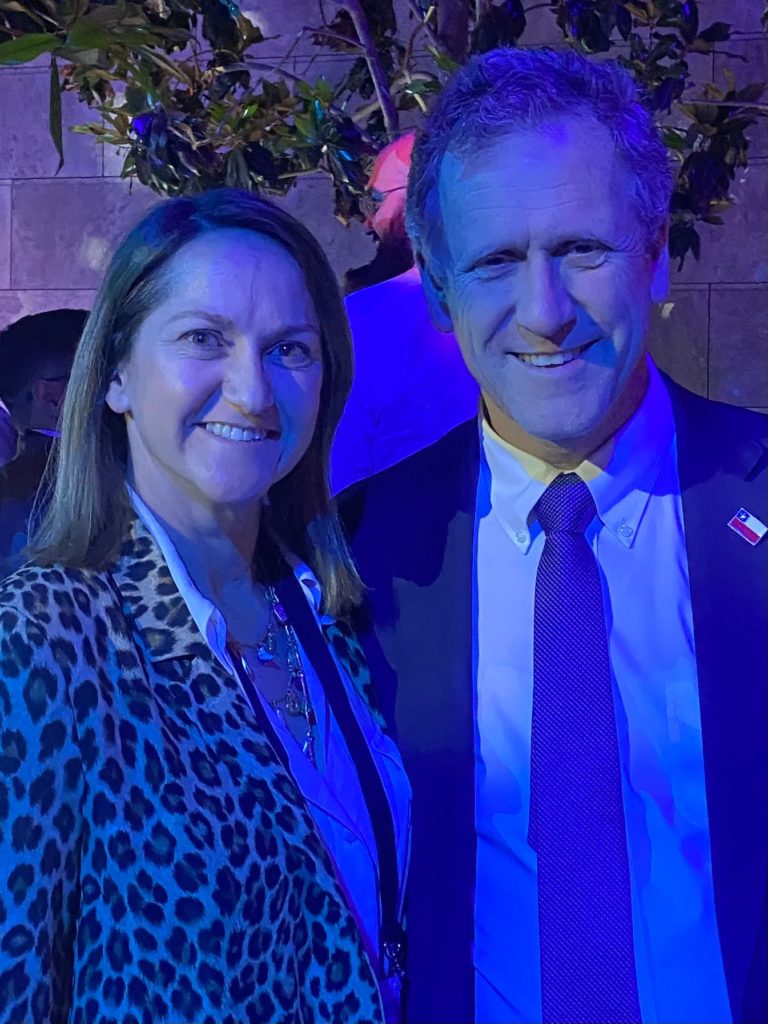 Raquel Lages with Juan Carlos Muñoz