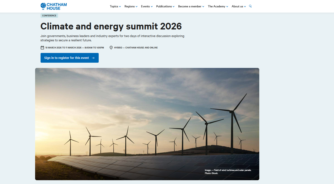 Climate and Energy Summit