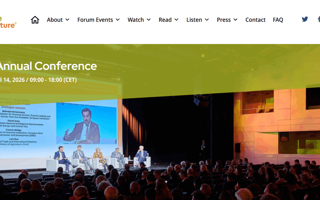 The Forum for the Future of Agriculture – 2026 Annual Conference