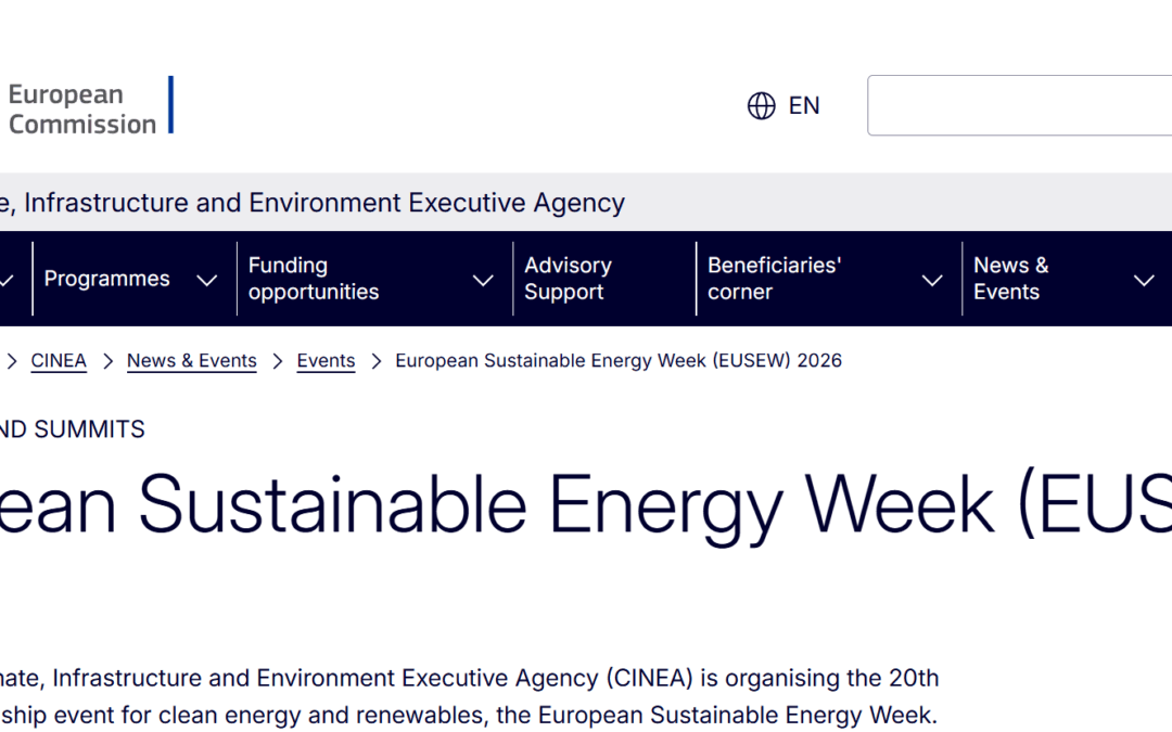 European Sustainable Energy Week 2026