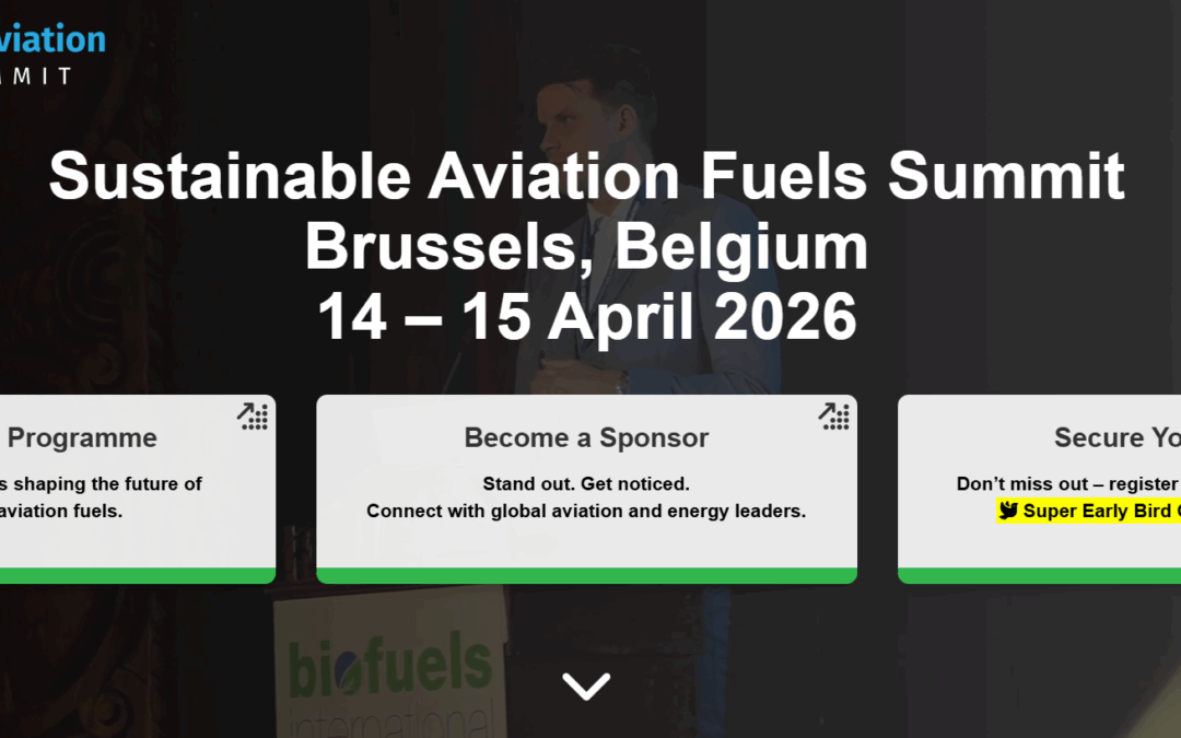 Sustainable Aviation Fuel Summit 2026