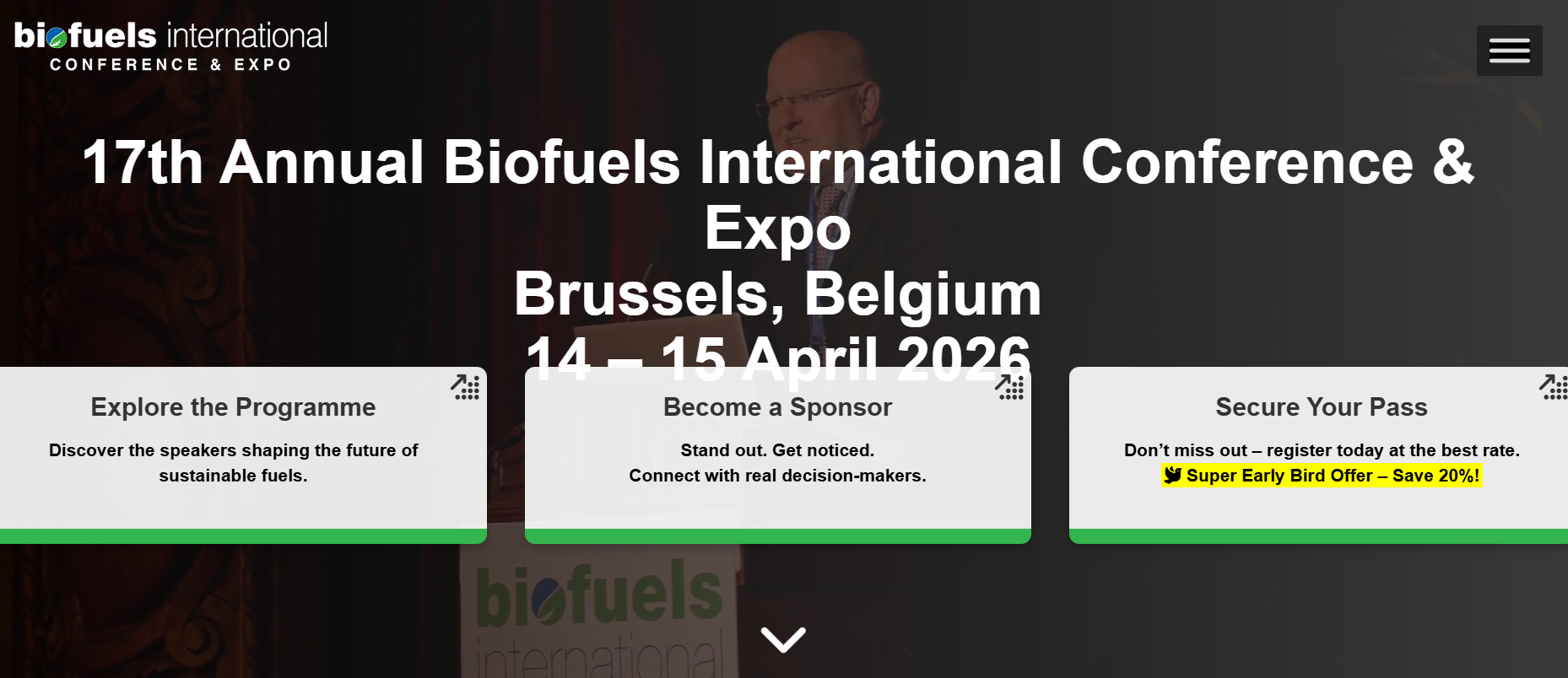 Biofuels International Conference and Expo