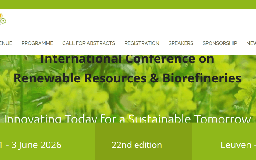 International Conference on Renewable Resources & Biorefineries